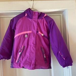 Obermeyer girls snow or ski jacket